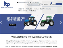 Tablet Screenshot of itpagrisolutions.com